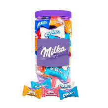 Milka Favourites chocolademix - Toffee & Nut, Oreo, Cheesecake & Milkini - 500g