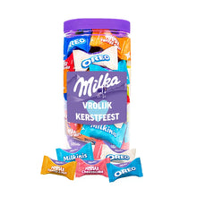 Milka Favourites chocolademix "Vrolijk Kerstfeest" - 500g