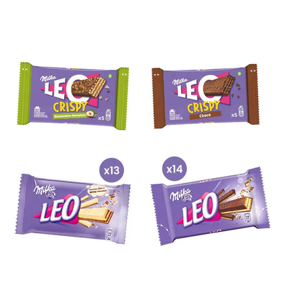 Milka Leo chocolade discovery box - 37 stuks - 4 varianten - 1204g