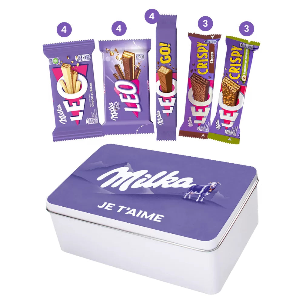 Milka Leo Mix Collection Box "Je t'aime" - 689g