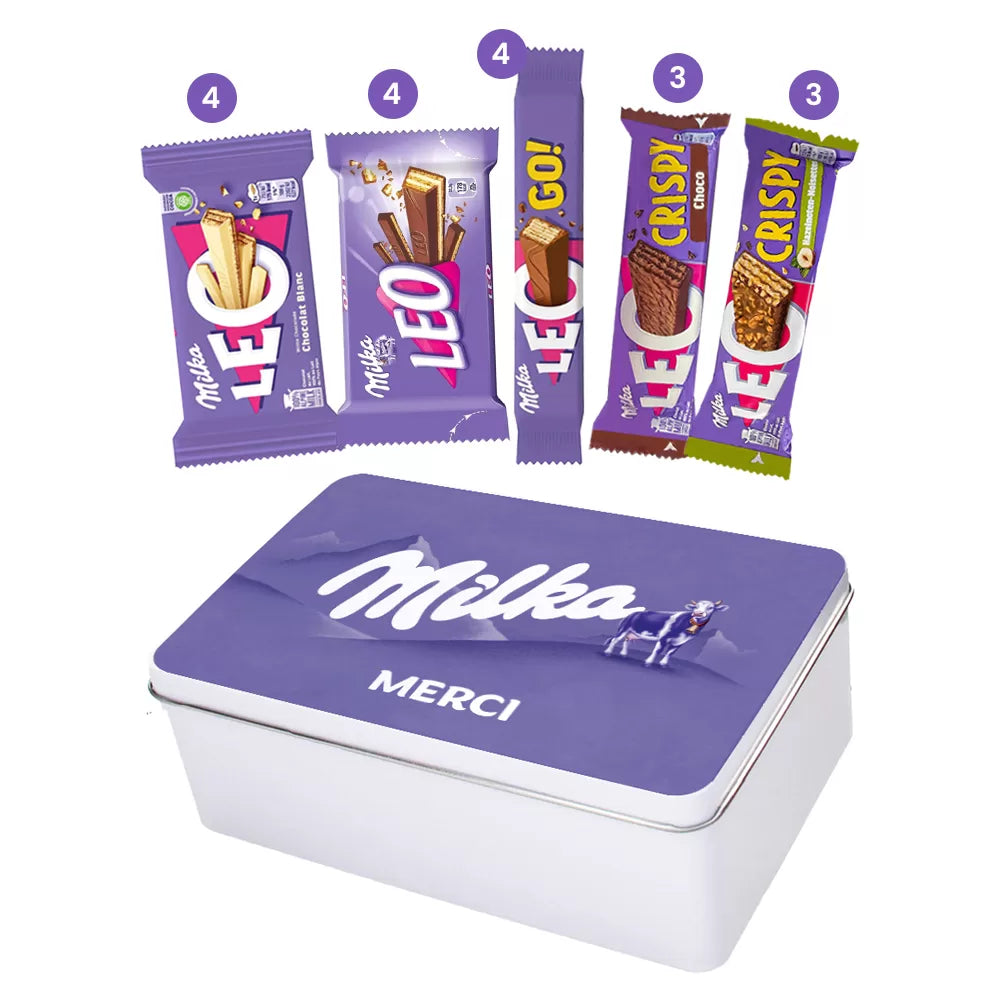 Milka Leo Mix Collection Box "Merci" - 689g