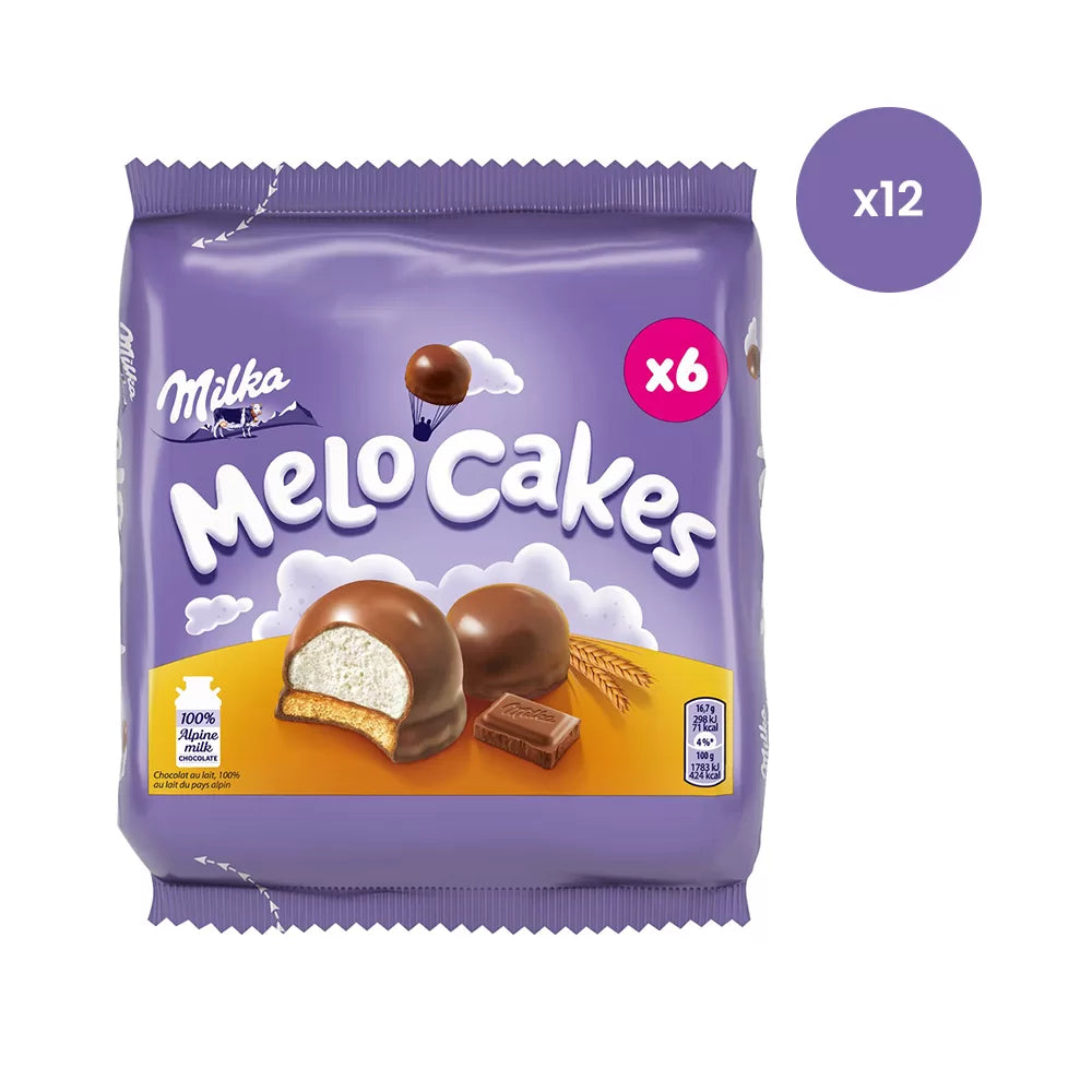 Milka Melo Cakes - 100g x 12