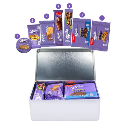 Milka Mix Collection Box "Bedankt" - 451g