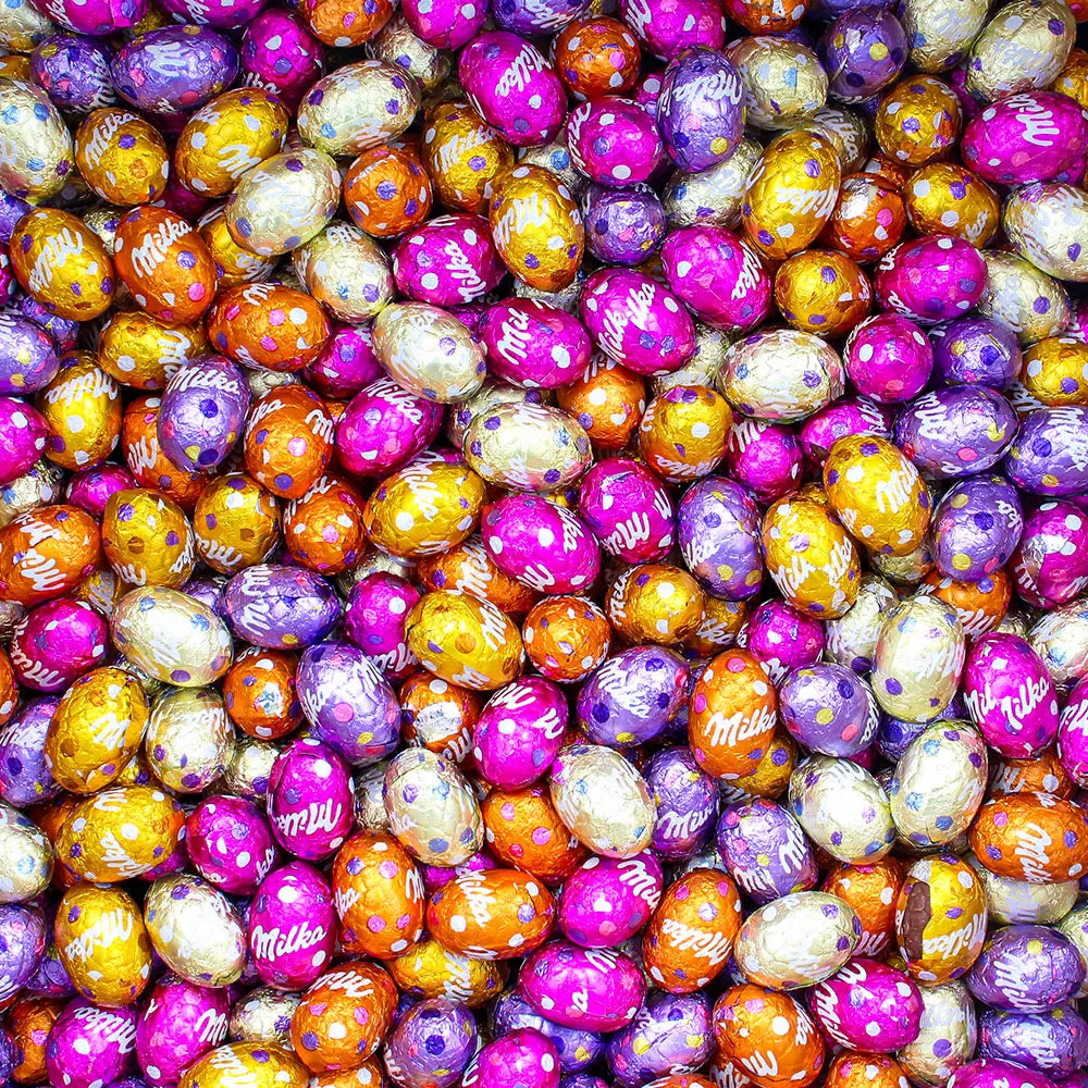 Milka paaseitjes in tin doos - 800g