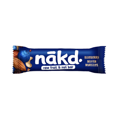 Nakd Blueberry Muffin - vegan fruit bars - 35g x18
