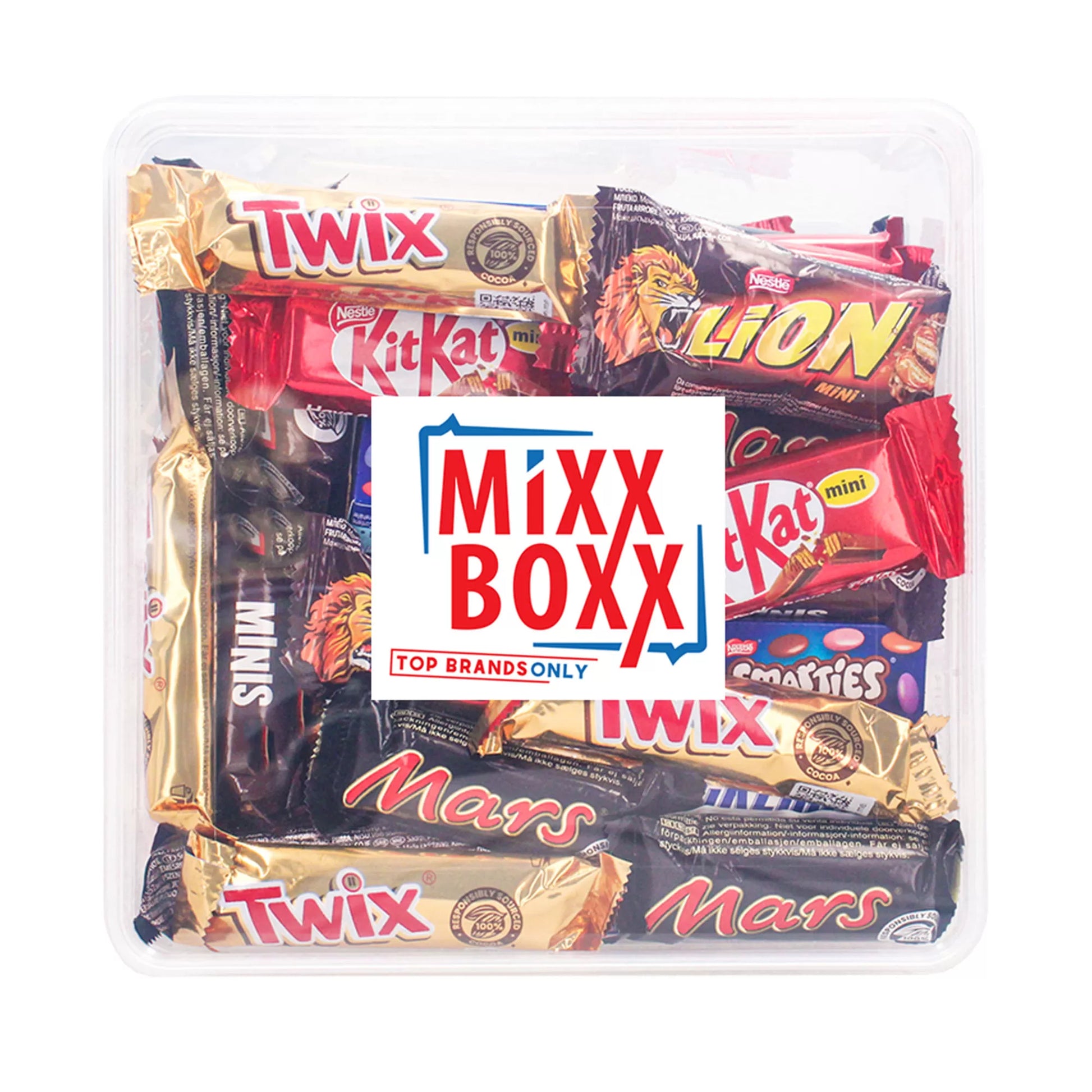 Nestlé & Mars Mini chocolademix - Mars, Twix, Snickers, Lion, KitKat & Smarties - 1067g