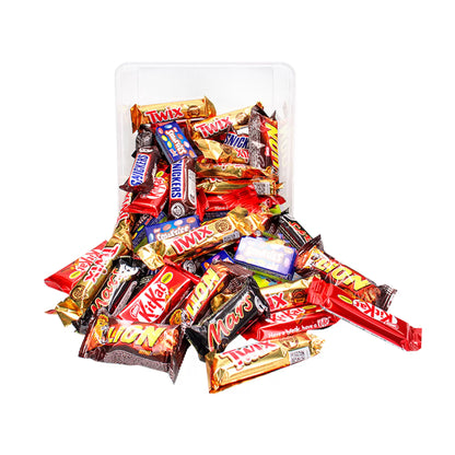 Nestlé & Mars Mini chocolademix - Mars, Twix, Snickers, Lion, KitKat & Smarties - 1067g