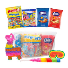 Piñata partybox - compleet feestpakket met snoep, chips en piñata - 1810g