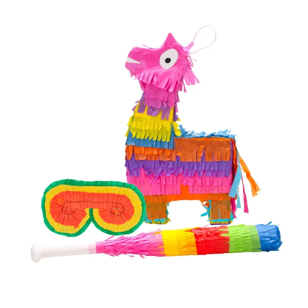 Piñata partybox - compleet feestpakket met snoep, chips en piñata - 1810g