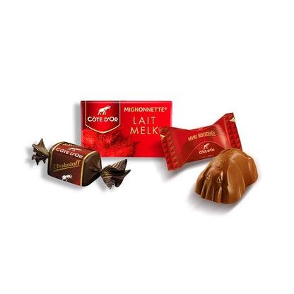 The best of Côte d'Or Collection box "Joyeux anniversaire" - Mini Bouchée, Mignonnette Melk & Chokotoff - 600g