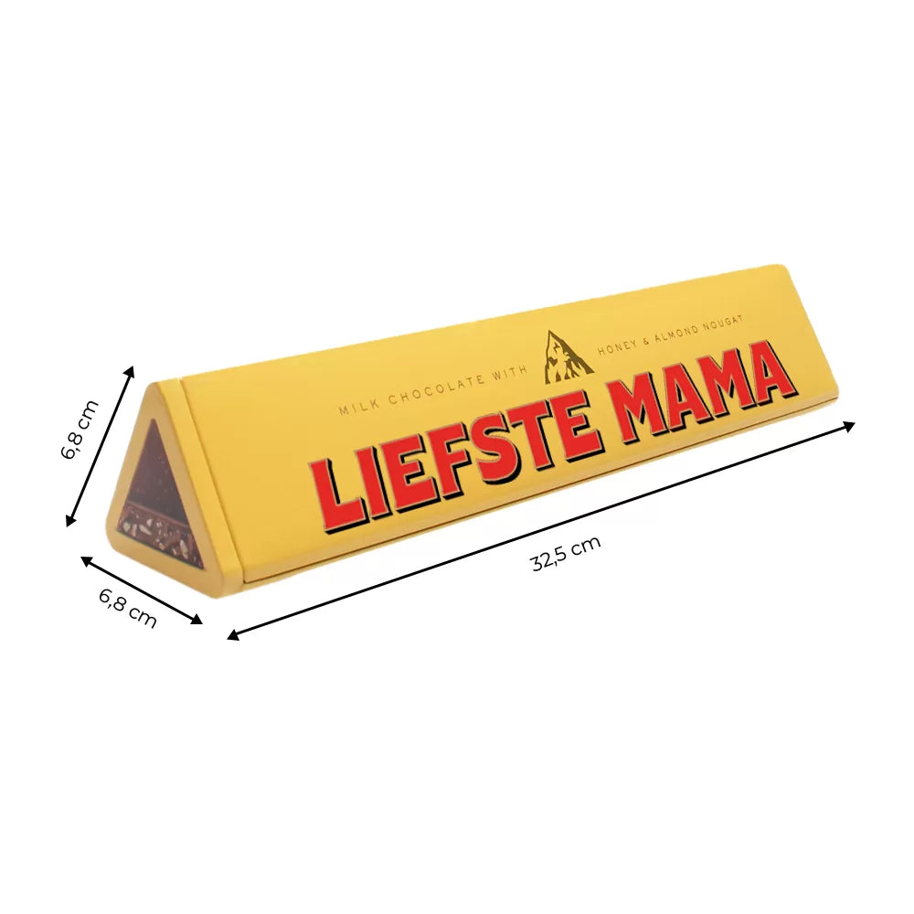 Toblerone melk tinbox "Liefste mama" - 340g
