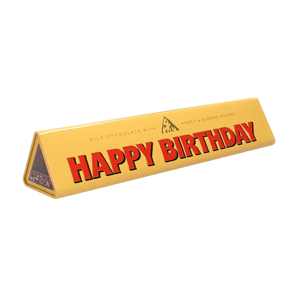 Toblerone premium tinbox 340g - Happy Birthday
