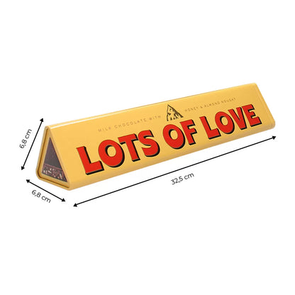 Toblerone premium tinbox 340g - Lots of Love