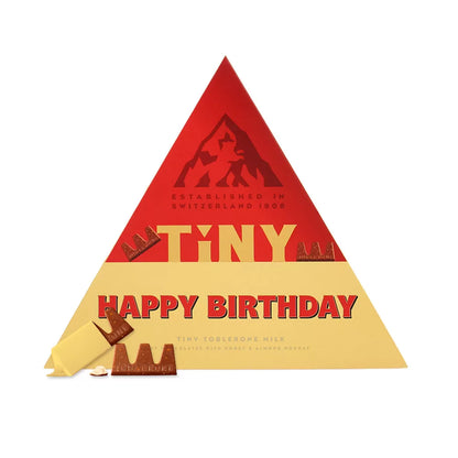 Toblerone Tiny deluxe geschenkdoos "Happy Birthday" - 224g