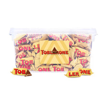 Toblerone Tiny - melkchocolade met nougat, amandel & honing - 2kg